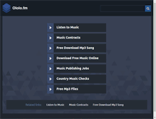 Tablet Screenshot of ololo.fm